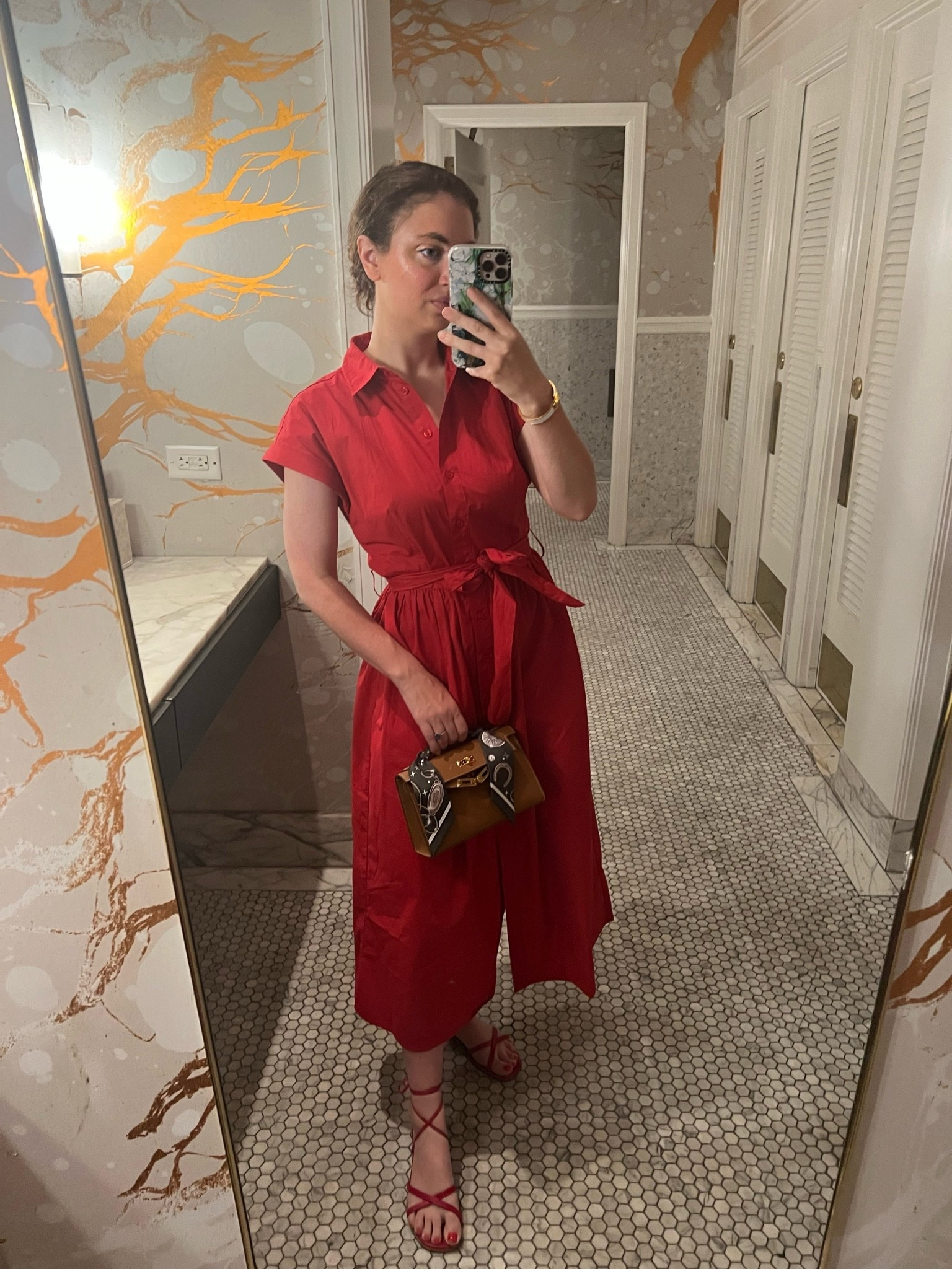 Mother’s Day Brunch Look 🤍 Go up one size in the dress (wearing a 6)

#reddress #shirtdress #springdress #mididress

#LTKMothersDay #LTKootd