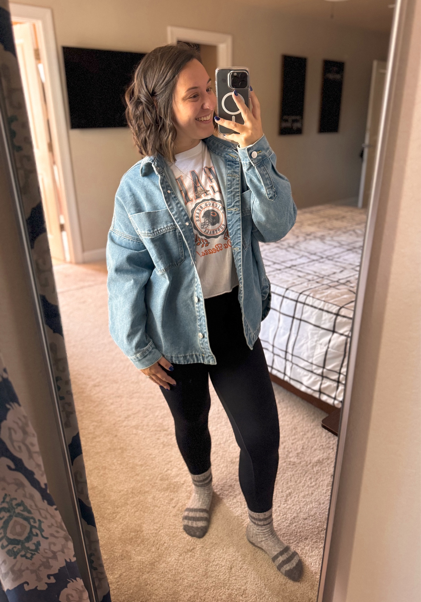 GAME DAY - still cute & comfy! GO BEARS! 💙🧡

#LTKStyleTip #LTKGiftGuide #LTKHoliday