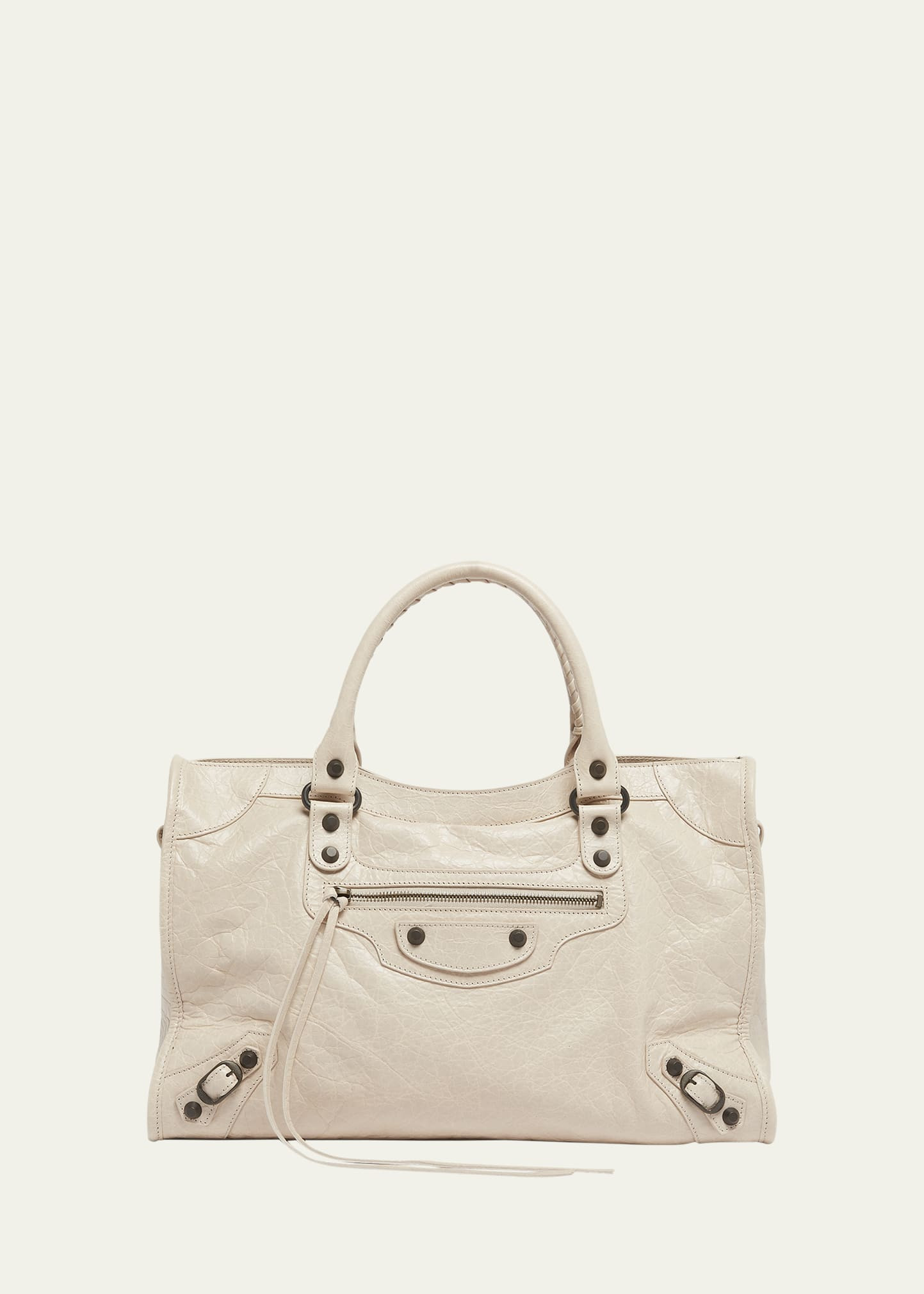 Balenciaga Le City Medium Leather Top-Handle Bag | Bergdorf Goodman