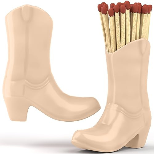 Coastal Cowgirl Room Decor Cowgirl Room Decor Coastal Cowgirl Aesthetic Room Decor Cowboy Boot Match Holder Cowboy Match Holder Cowboy Boot Match Striker Cowboy Boot Match Holder with Striker | Amazon (US)