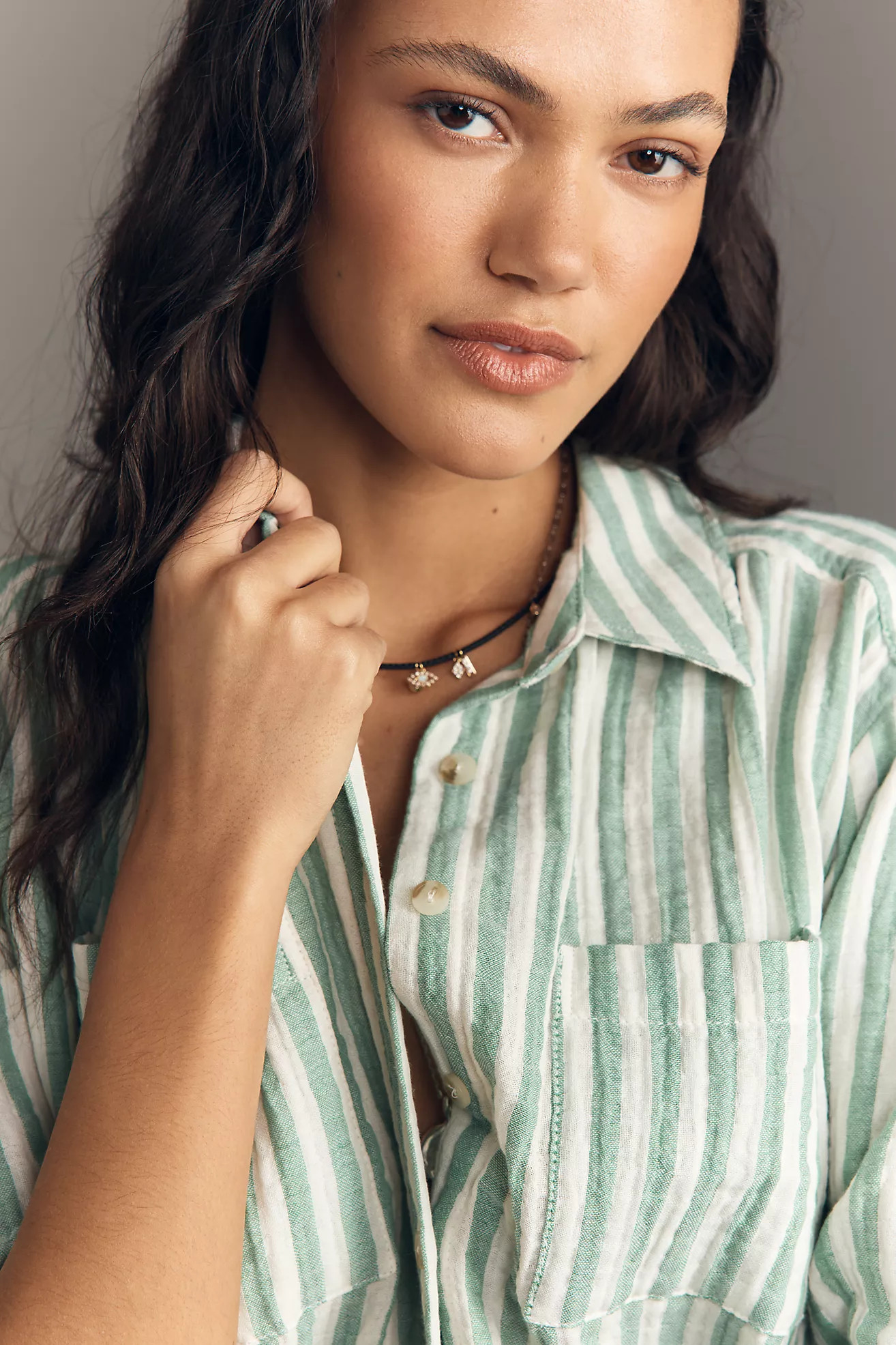 The Hadley Relaxed Buttondown Shirt by Pilcro​: Striped Edition | Anthropologie (US)