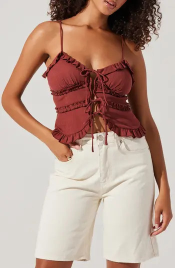 ASTR the Label Islah Tie Front Camisole | Nordstromrack | Nordstrom Rack