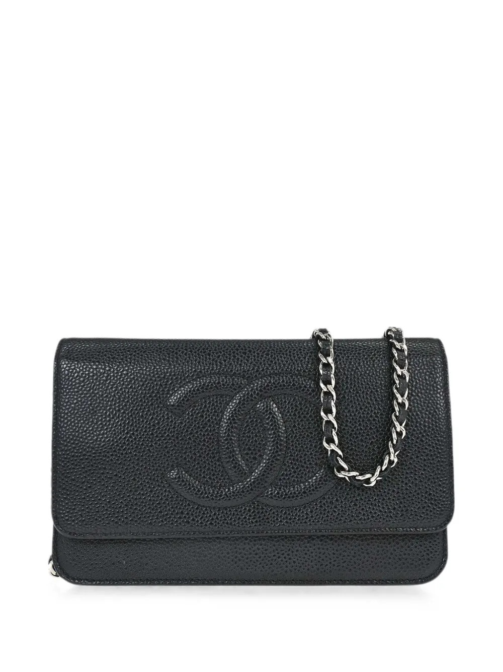CHANEL Pre-Owned Timeless WOC shoulder bag - Black | Farfetch Global