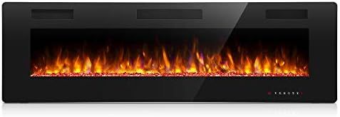 Antarctic Star 42 Inch Electric Fireplace in-Wall Recessed and Wall Mounted, Fireplace Heater and... | Amazon (US)