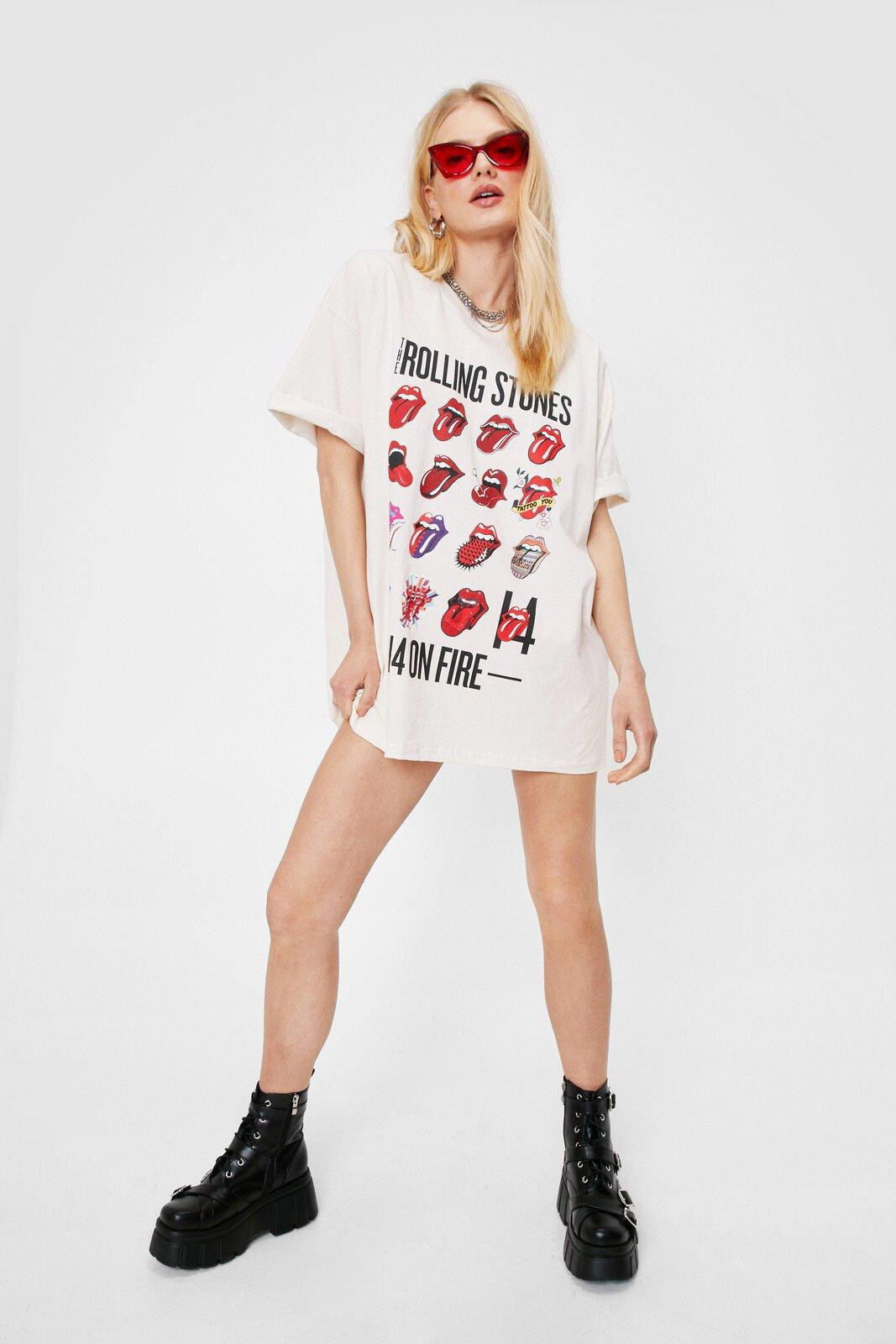 14 On Fire Graphic Tee Dress | NastyGal (US & CA)