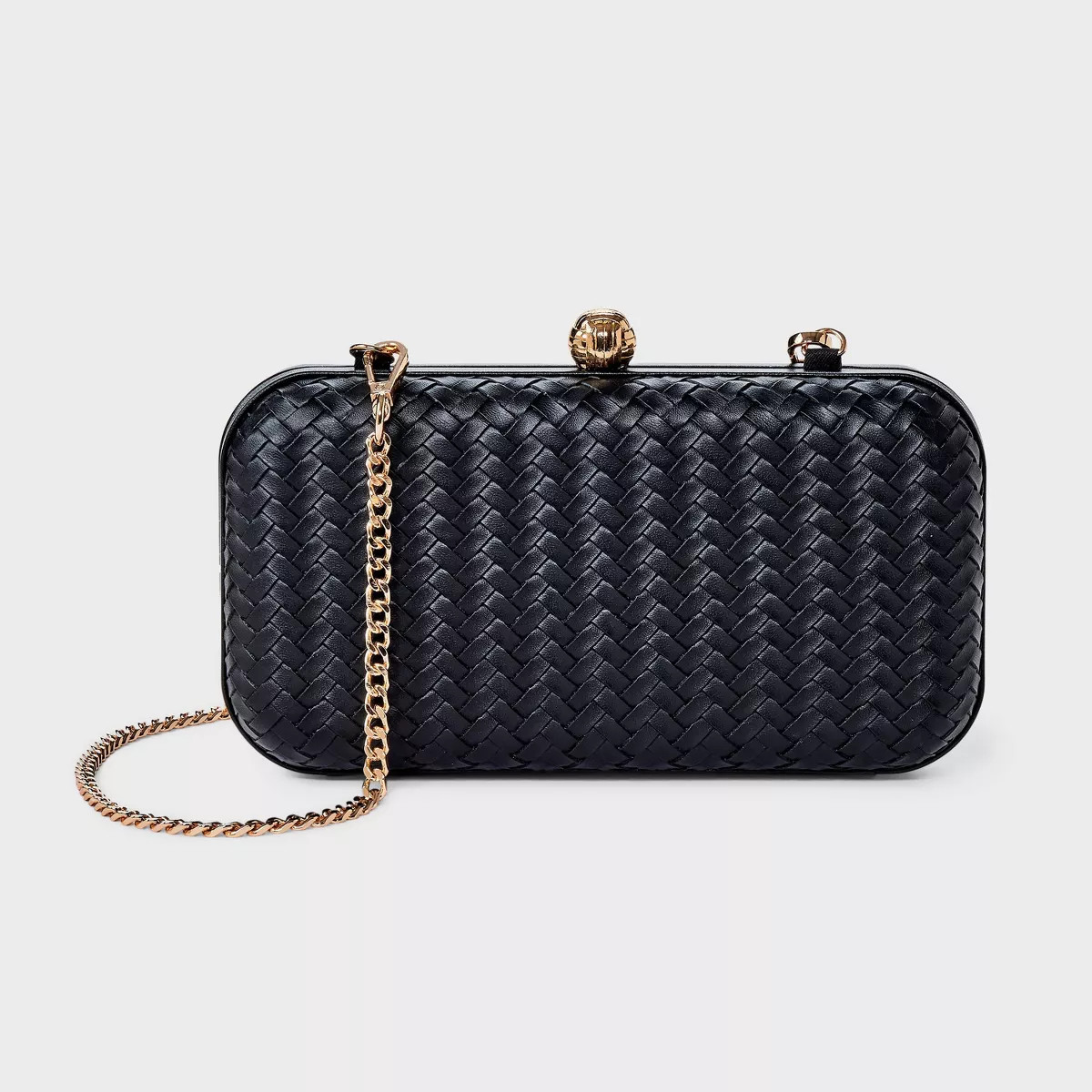 Woven Minaudiere Clutch Crossbody Bag - A New Day™ | Target