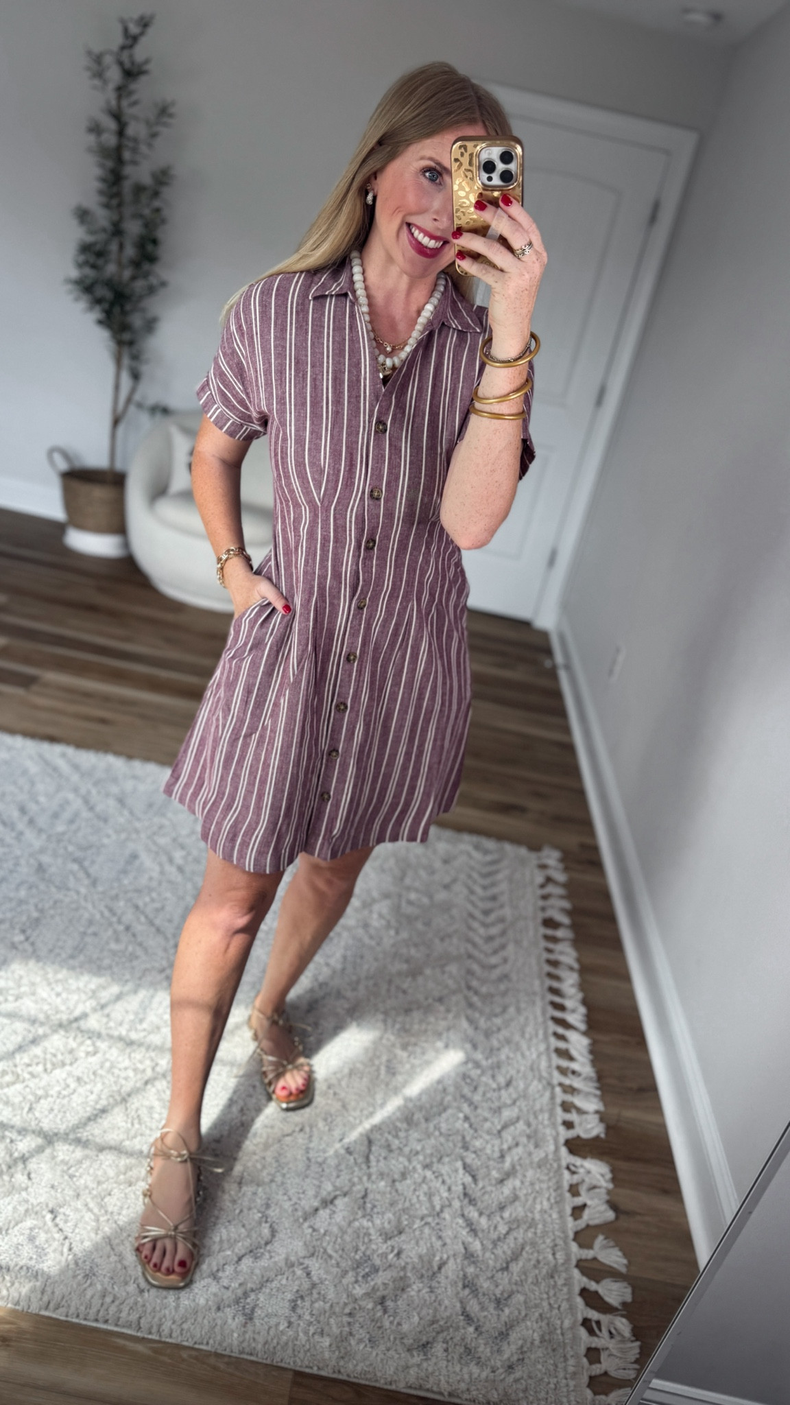 Weekend Walmart Wins try on
Time & Tru fit & flare mini- small

#LTKootd #LTKmomlife