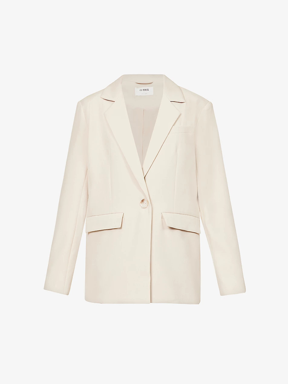 Nadia pleated stretch-woven blazer | Selfridges