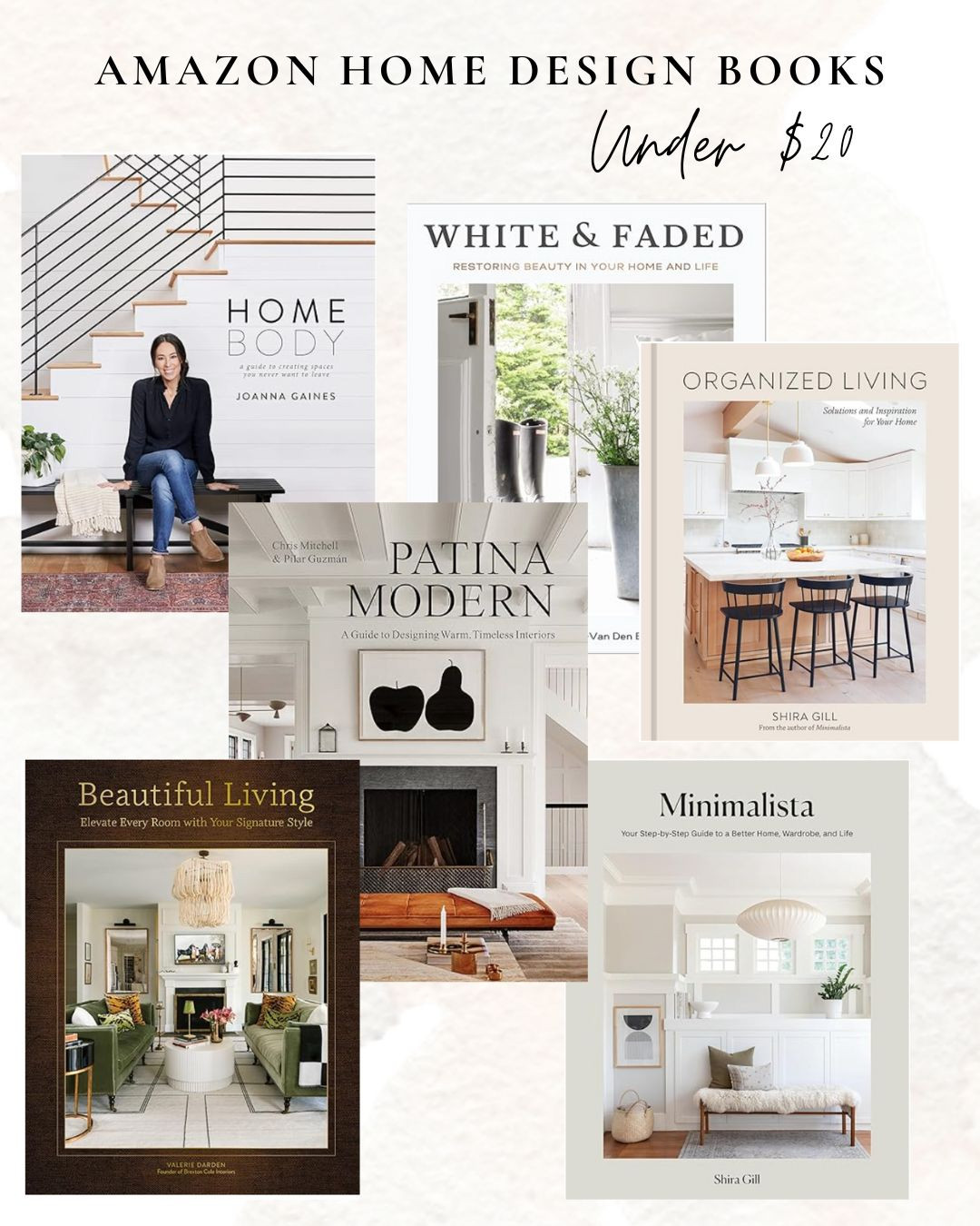 Amazon Home Design Books Under $20

 

 #LTKHome #LTKSaleAlert #LTKFindsUnder50