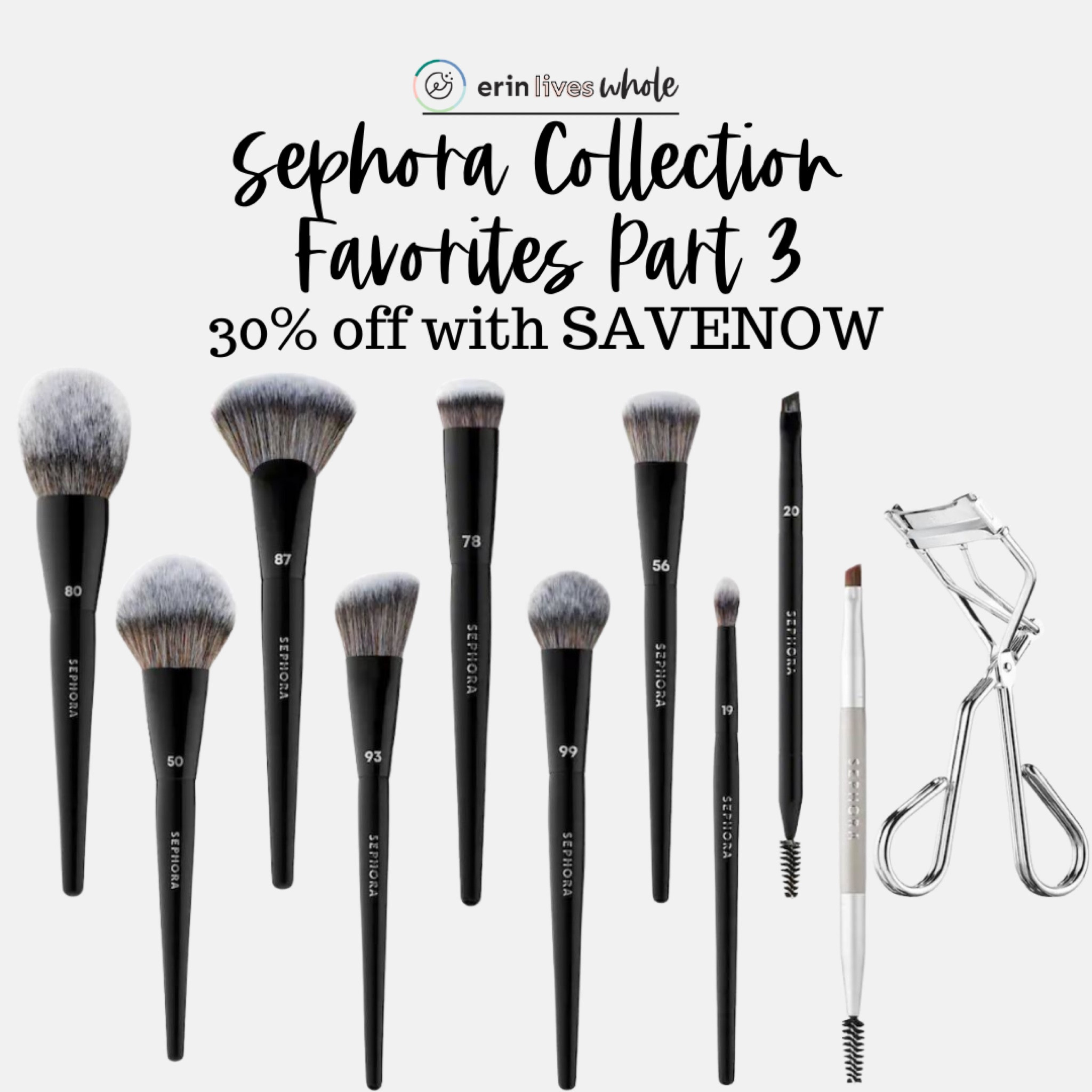 Sephora Collection. Make up make-up brushes make up tools eyelash curler brow brush makeup sale 

#LTKBeautySale #LTKbeauty #LTKsalealert