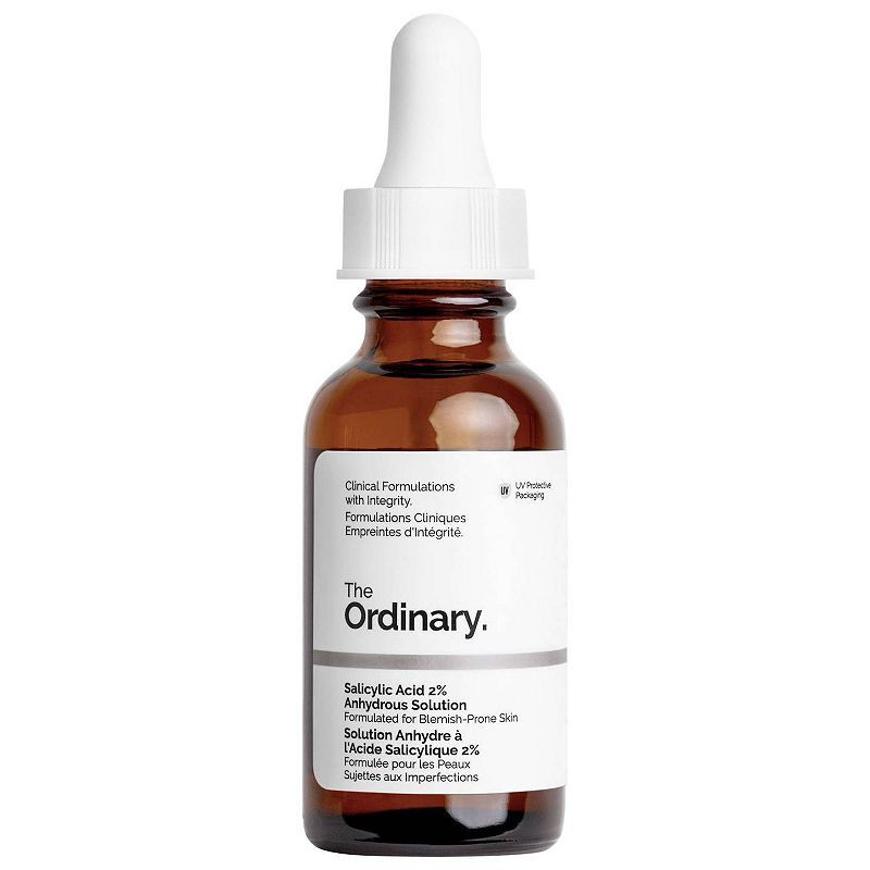 The Ordinary Salicylic Acid 2% Anhydrous Solution, Gentle Exfoliating Serum for Blemishes, Size: 1.01 FL Oz, None | Kohl's