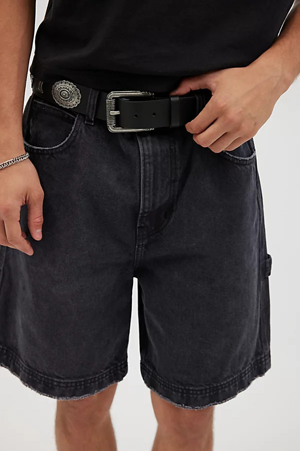 Embellished Western Belt in Black, Men's at Urban Outfitters | Urban Outfitters (US and RoW)