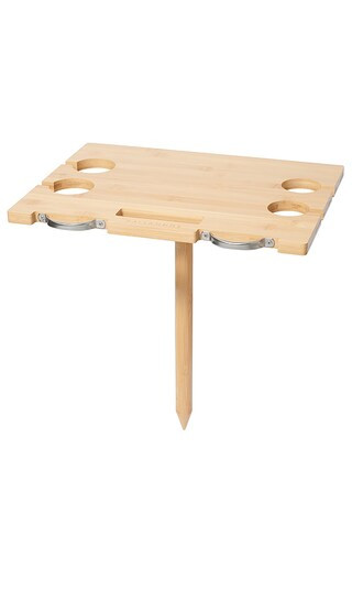 Portable Wine And Cheese Table in Le Weekend Natural | Revolve Clothing (Global)