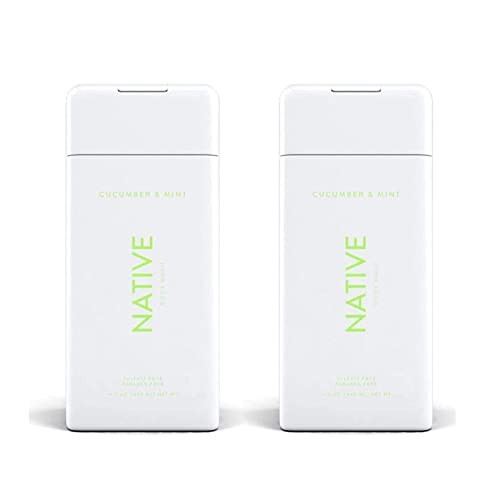 Native, Cucumber and Mint Body Wash 11.5 oz Bottles x2 | Amazon (US)