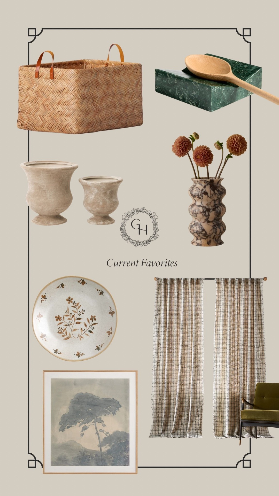 Current decor favorites 🤍