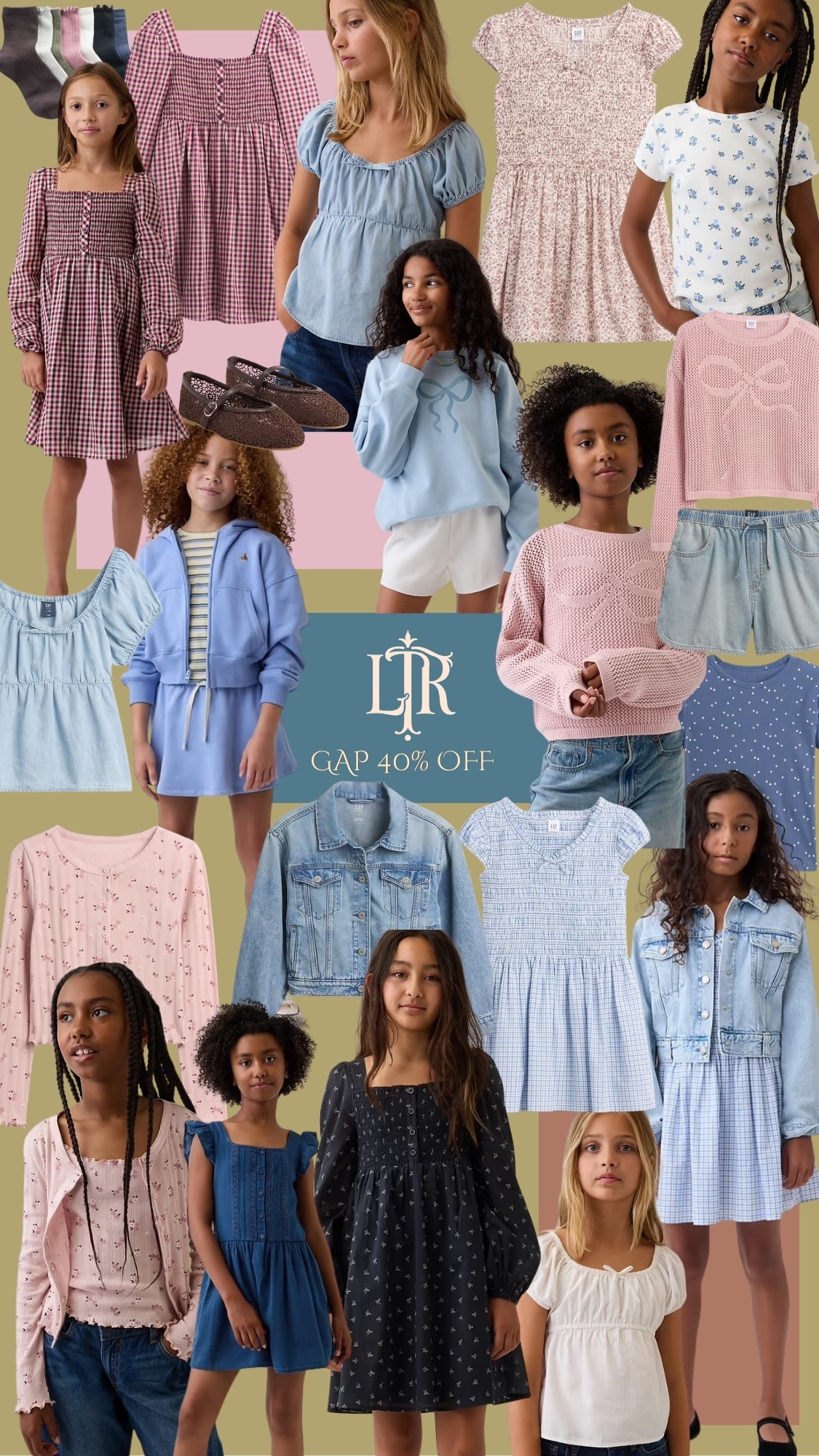 Gap friends and family 40% off! Lots of great finds for little girls (Olive’s age) and tons for women! That post is coming!

#LTKootd #LTKKids #LTKSaleAlert