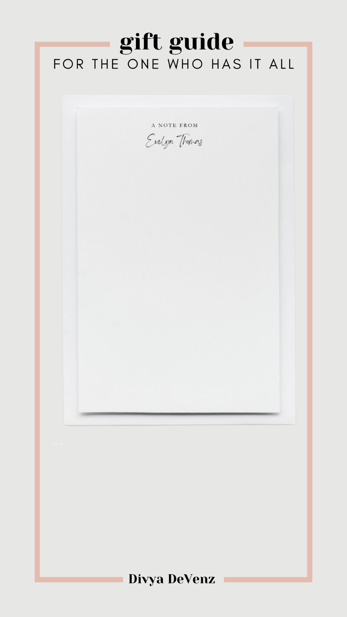 Gift Guide for the one who has it all - personalized notepads for $10! Great stocking stuffer , white elephant, secret santa, or gift for a coworker or boss  


#LTKgiftguide #LTKcanada #LTKmens