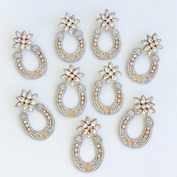 Silver & Gold Horseshoe Western Earrings Western Accessories | Etsy | Etsy (US)