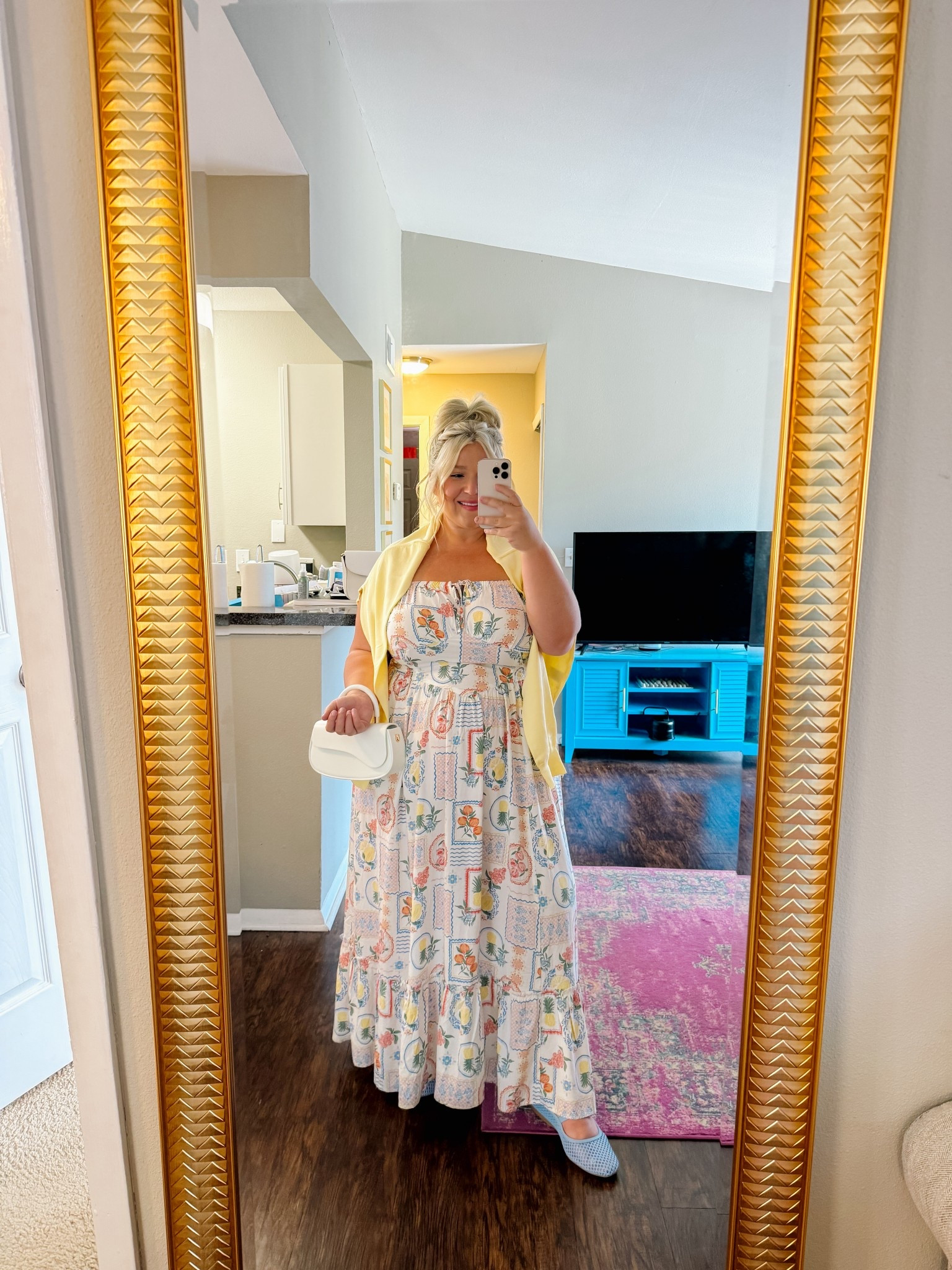 Wearing size 1x in torrid dress 🍋

#LTKMidsize #LTKTravel #LTKPlusSize