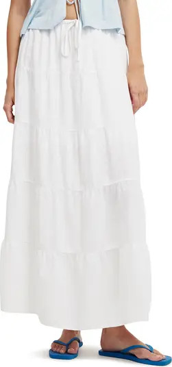 Cotton On Women's Haven Multi Tiered Maxi Skirt | Nordstrom | Nordstrom