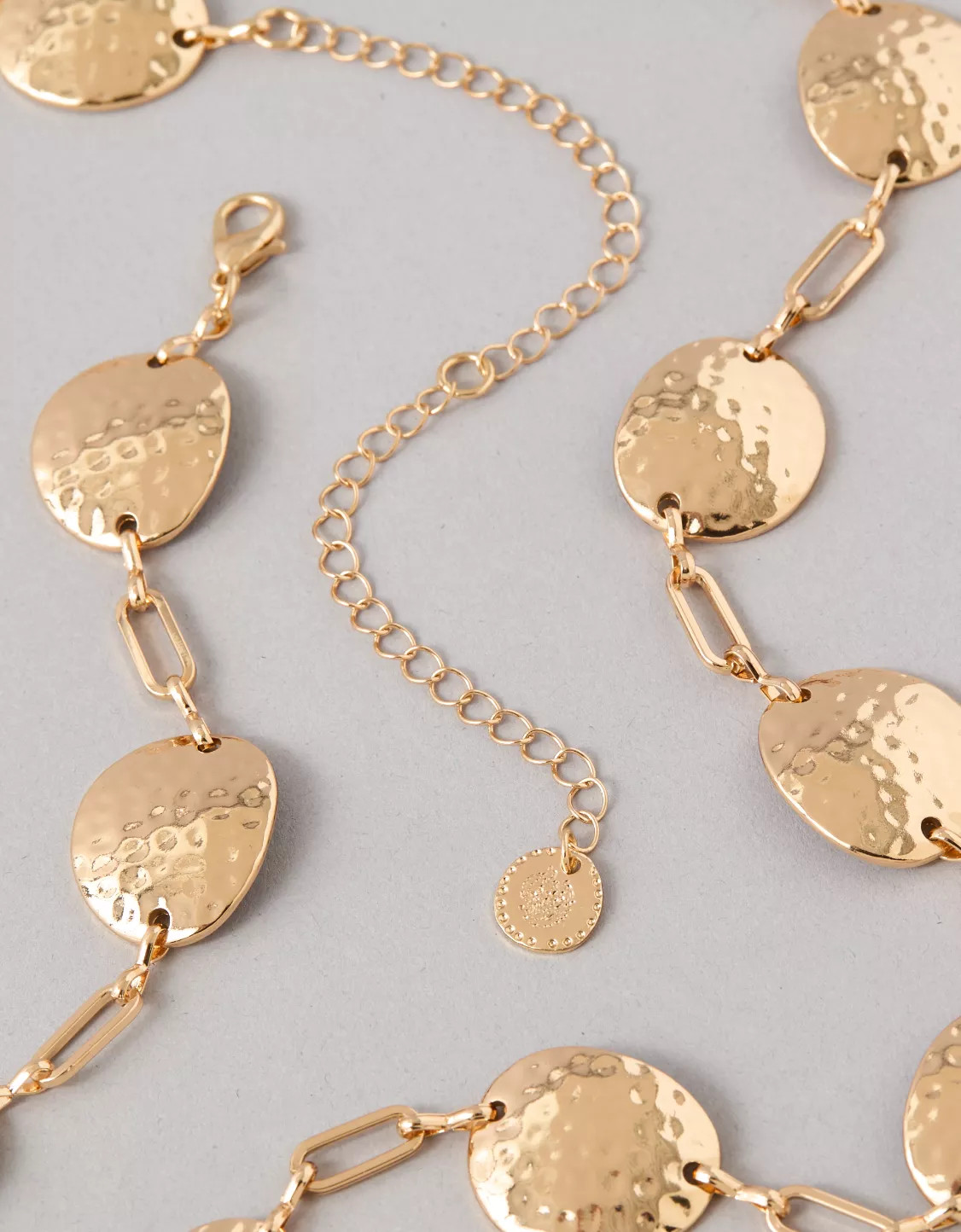 AE Metal Disc Chain Belt | American Eagle Outfitters (US & CA)