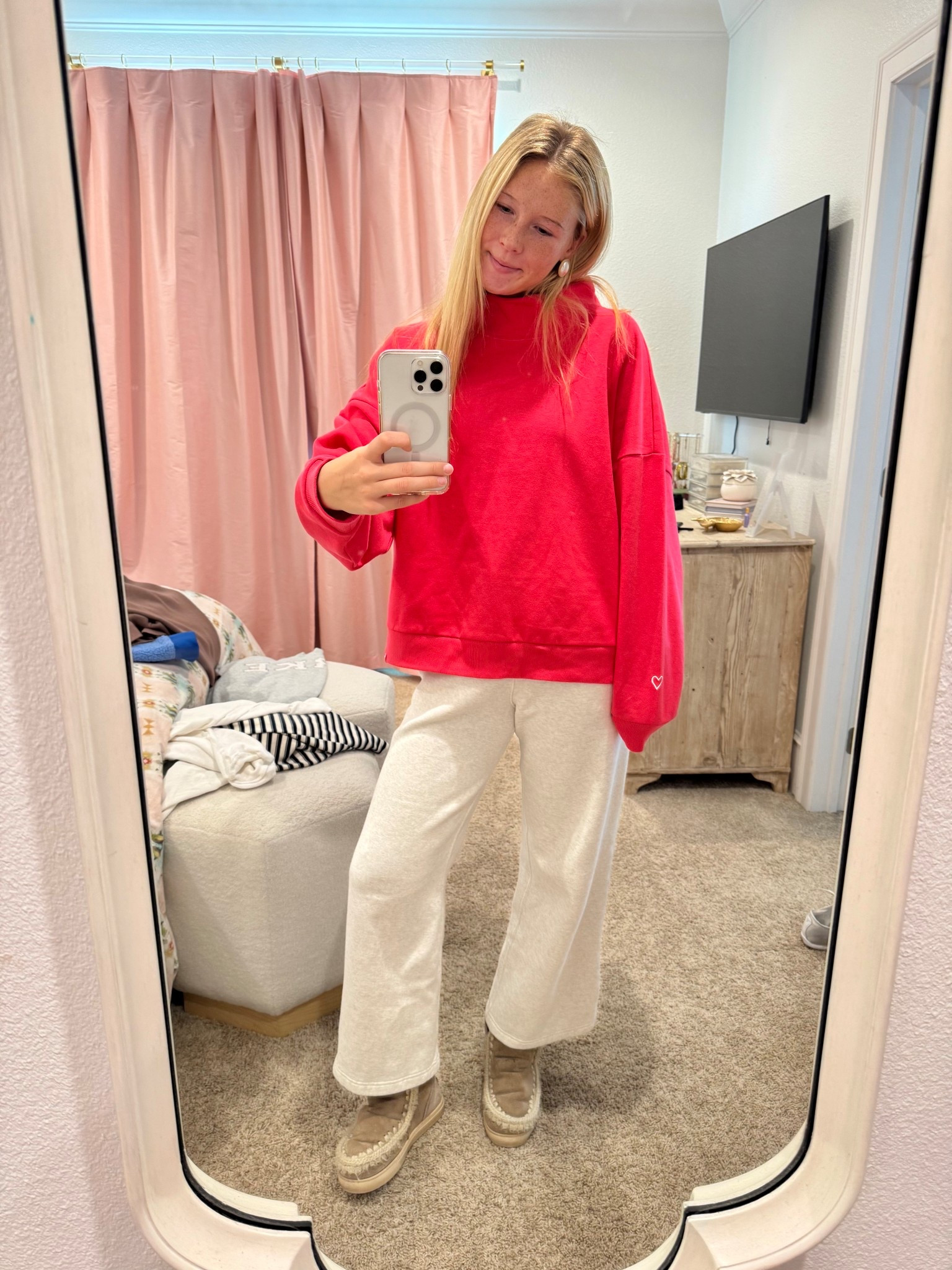 IM OBSESSED!!!!! This target mock neck and these Shein earrings are everything!!!! 

#LTKFindsUnder50 #LTKootd