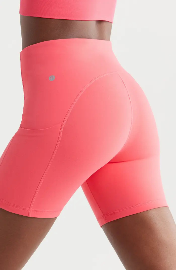 Zella Studio Luxe Pocket Bike Shorts | Nordstrom | Nordstrom