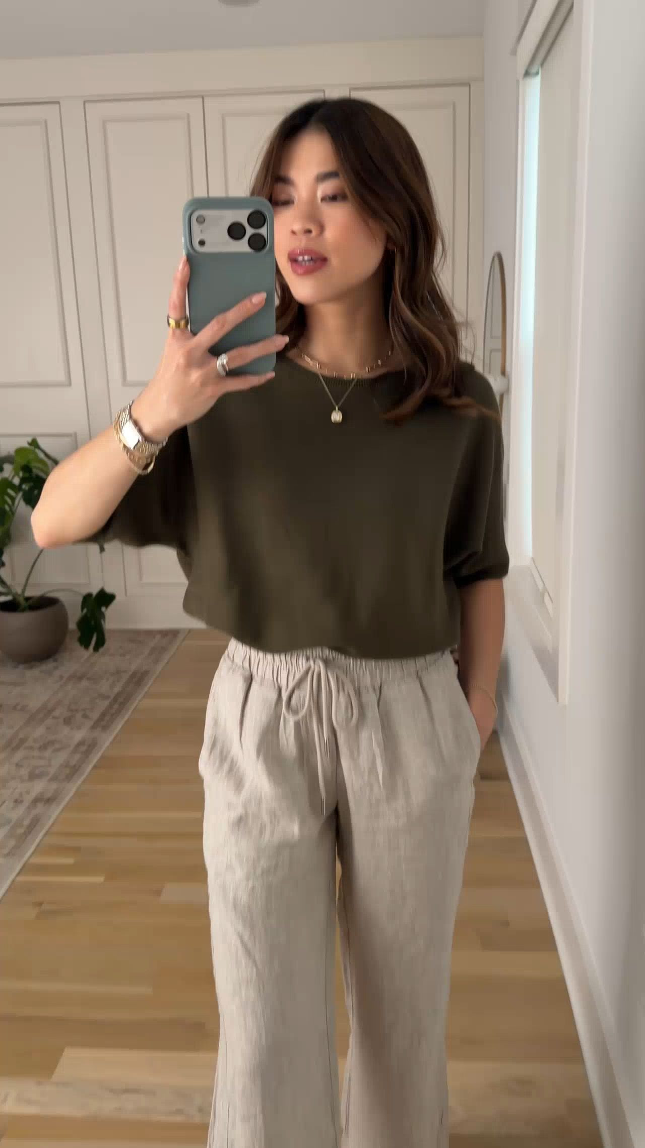 Sizing info: 
•pants size XS in 28in inseam in flax
•top size XS
@Quince  

petite fashion, get dressed with me, outfit inspiration, ootd, nashville outfit, Nashville influencer, petite style, vacation style, casual outfits, mom style, petite pants, spring outfits, spring outfit info, spring pants, spring outfit idea, spring top, spring sweater top, spring shoes, linen pants, quince, quince top

#LTKmomlife #LTKootd #LTKPetite