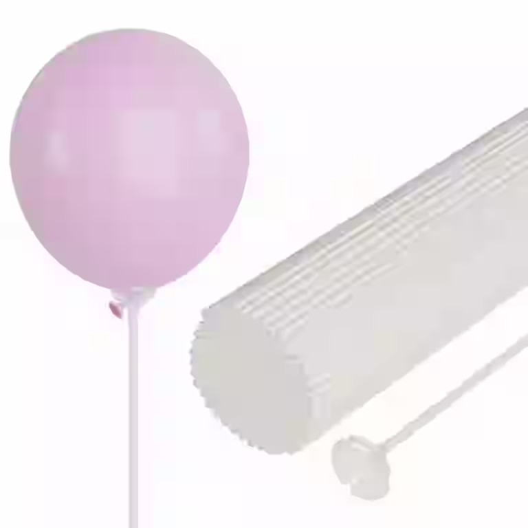 YALLOVE White Paper Balloon Sticks with Cups, 15.7“, 100 Count, Handheld Balloon Holders | Walmart (US)