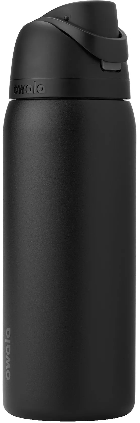 Owala 32 oz. FreeSip Stainless Steel Water Bottle, Very Very Dark Black | Golf Galaxy