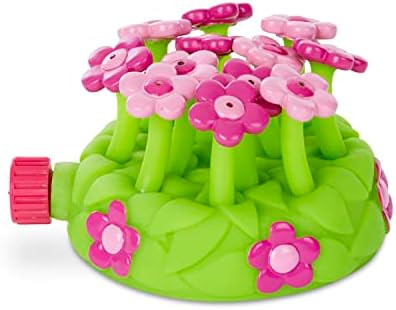 Melissa & Doug Sunny Patch Pretty Petals Flower Sprinkler with 12 Durable Flower Sprayers & Garde... | Amazon (US)