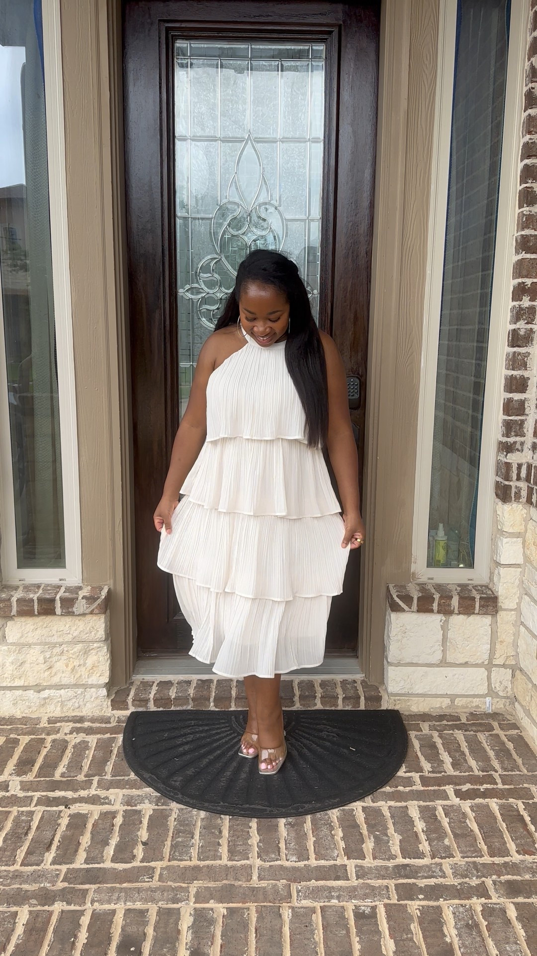 Flattering Spring & Summer Dress! I’m a Size 12 - 180 lbs and although I normally would have ordered a Large, I got this size Medium for my mom and it fit me.

#LTKWedding #LTKStyleTip #LTKMidsize