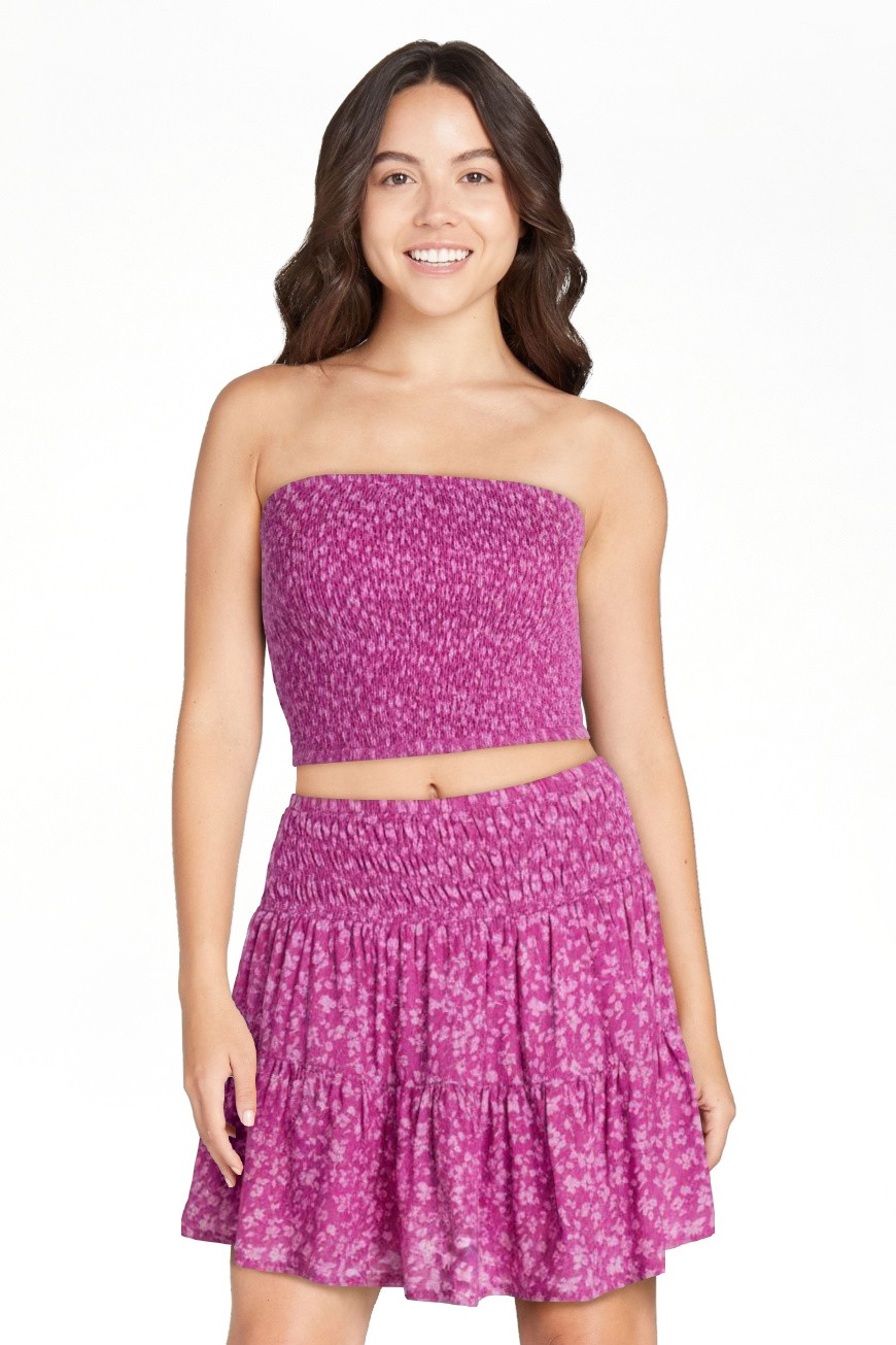 No Boundaries(4.5)|34 No Boundaries Strapless Top and Skirt Set, 2-Piece, Women's XXS-XXL  Free 9... | Walmart (US)