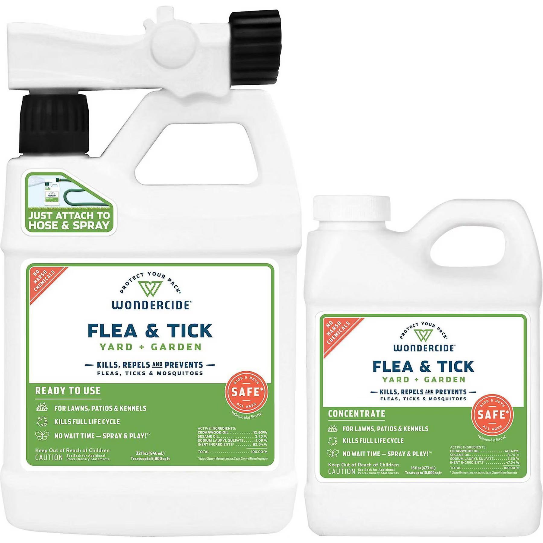 Wondercide Yard & Garden Flea & Tick Spray + Concentrate | Chewy