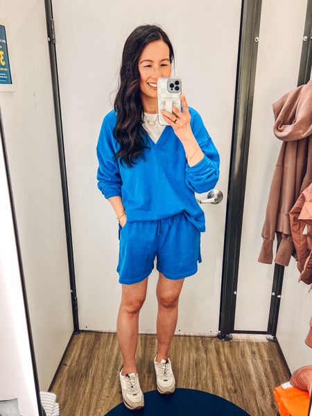 Half off at Old Navy!
French Terry hoodie, runs big, I sized down to an XS
French Terry shorts, I sized up to a medium for an oversized fit
Racerback high neck ribbed tank, I always size up to a medium in these since they are fitted



#LTKsalealert #LTKfindsunder50