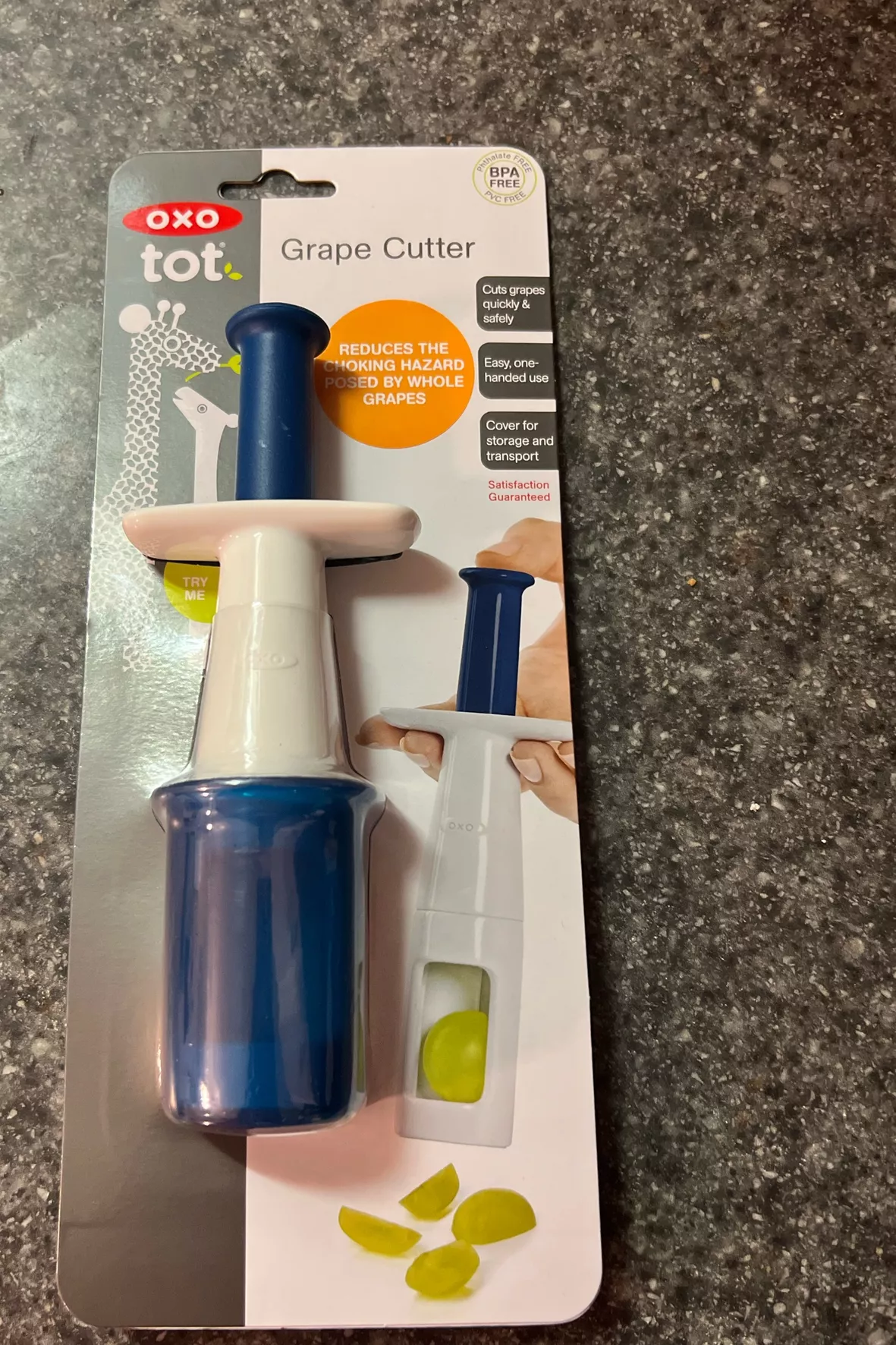 OXO Tot Grape Cutter, Navy curated on LTK