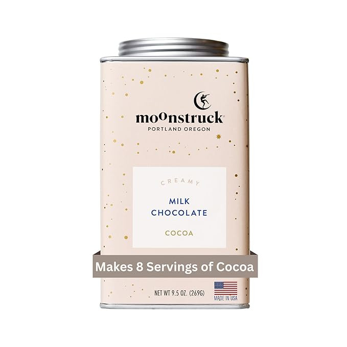 Moonstruck Chocolate Creamy Milk Chocolate Hot Cocoa Mix, 9.5oz (Pack of 1) | Amazon (US)