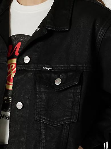 Fender Fringed Souvenir Jacket:Black:S | Wrangler
