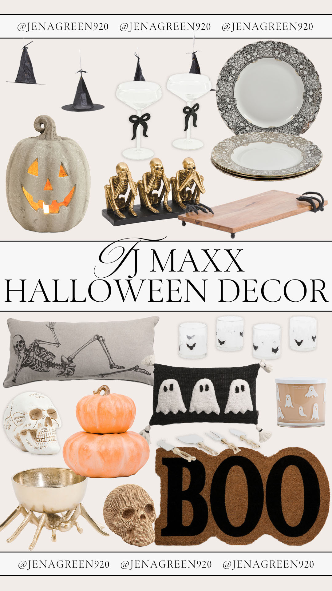TJ Maxx Home Decor | Halloween Decor | TJ Maxx Halloween Decor 

#LTKHome #LTKSeasonal #LTKFindsUnder100