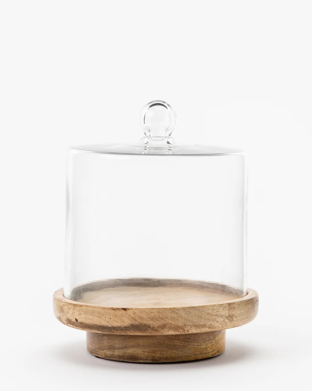 Glass Cloche with Wooden Base | McGee & Co.