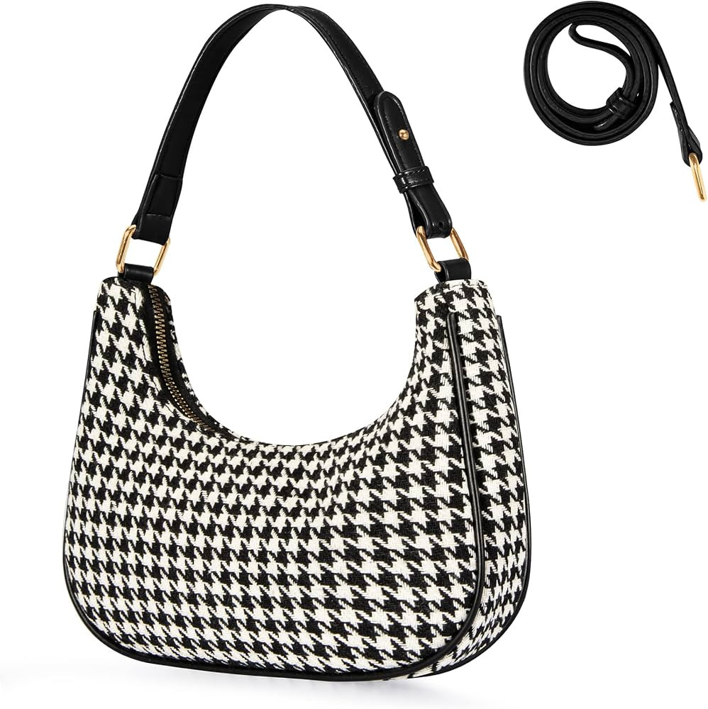 Montana West Trendy Shoulder Bag Small Crossbody Bag for Women with Detachable Shoulder Strap | Amazon (US)
