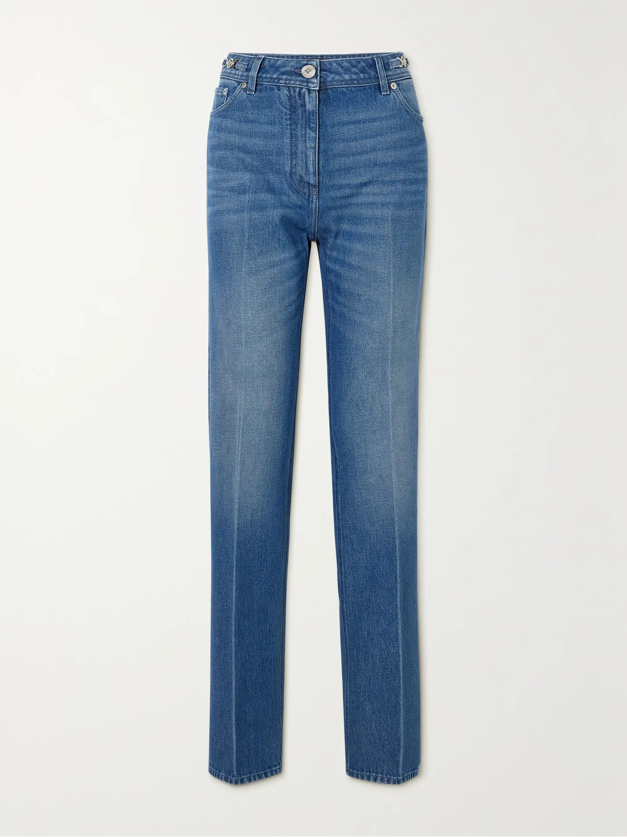 High-rise straight-leg jeans | NET-A-PORTER (UK & EU)