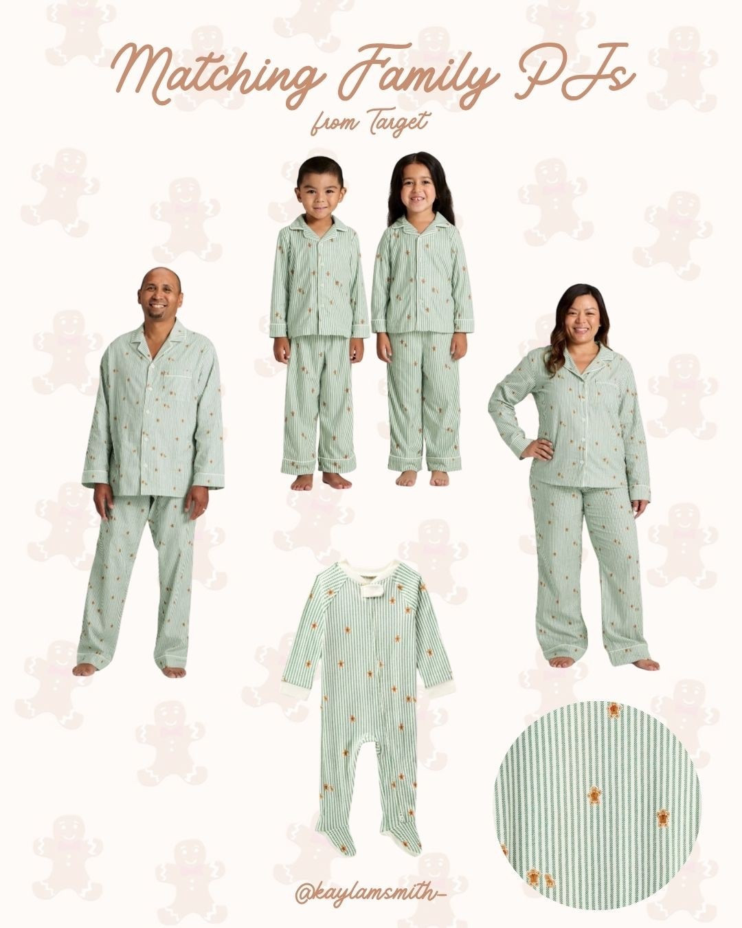 Target has the cutest gingerbread matching family pjs! 

#target #familypjs #christmaspjs #christmas #gingerbread #LTKChristmas 

#LTKFamily #LTKSeasonal #LTKHoliday