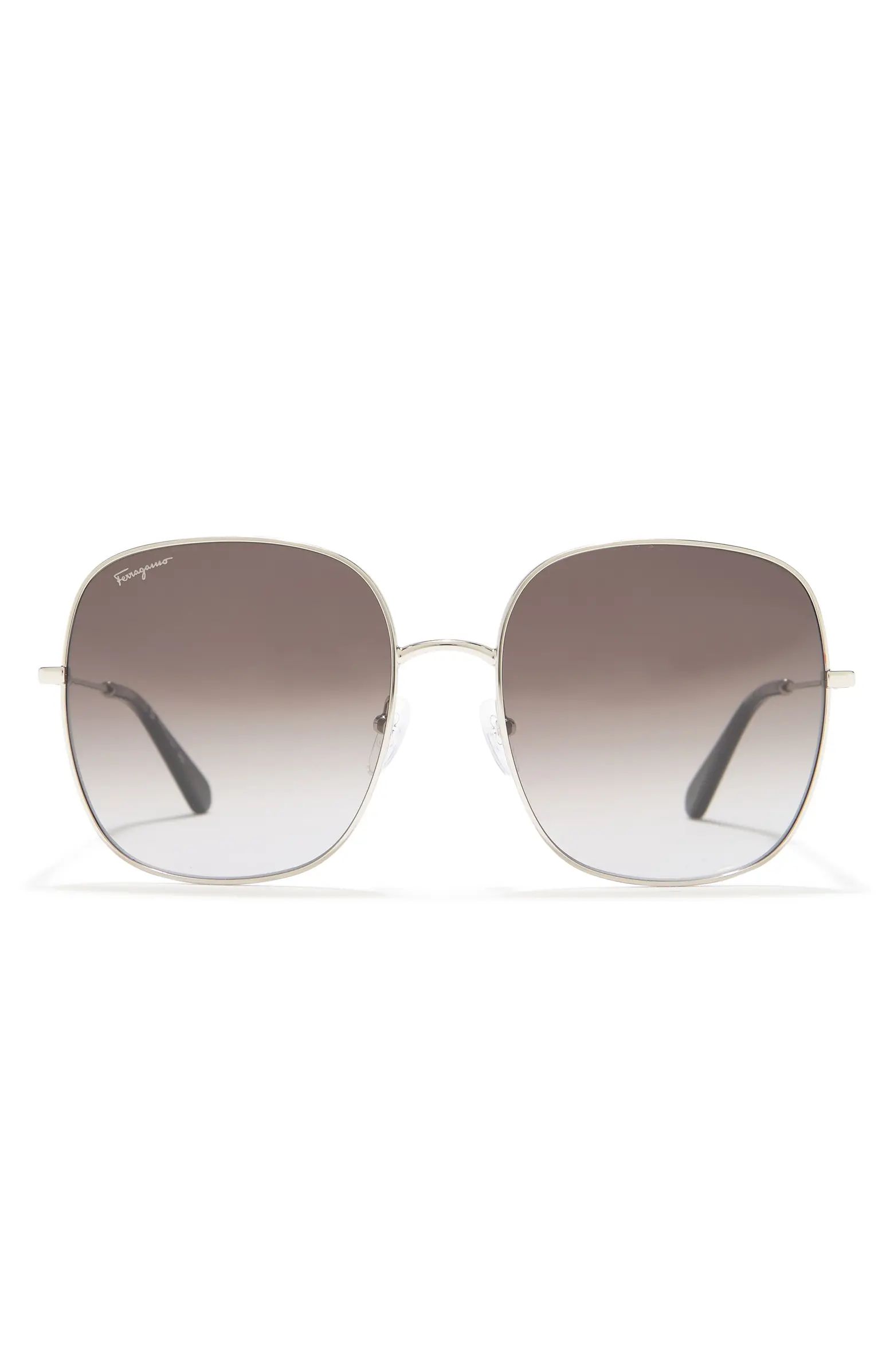 59mm Rectangle Fashion Sunglasses | Nordstrom Rack