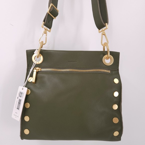 Hammitt Tony Medium Crossbody Handbag Olive Gold Soft Leather Shoulder Zip NWT | Poshmark
