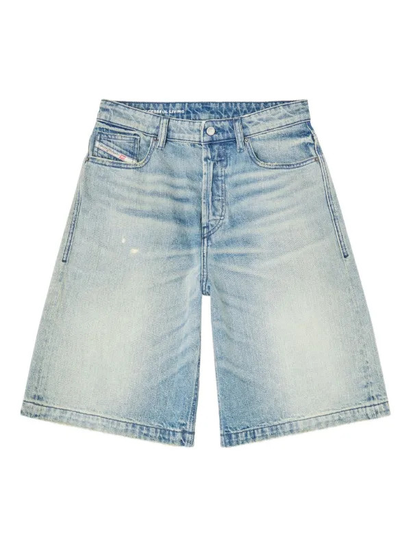 De-Sire light-wash denim shorts | Farfetch Global