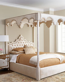 William Queen Canopy Bed | Horchow
