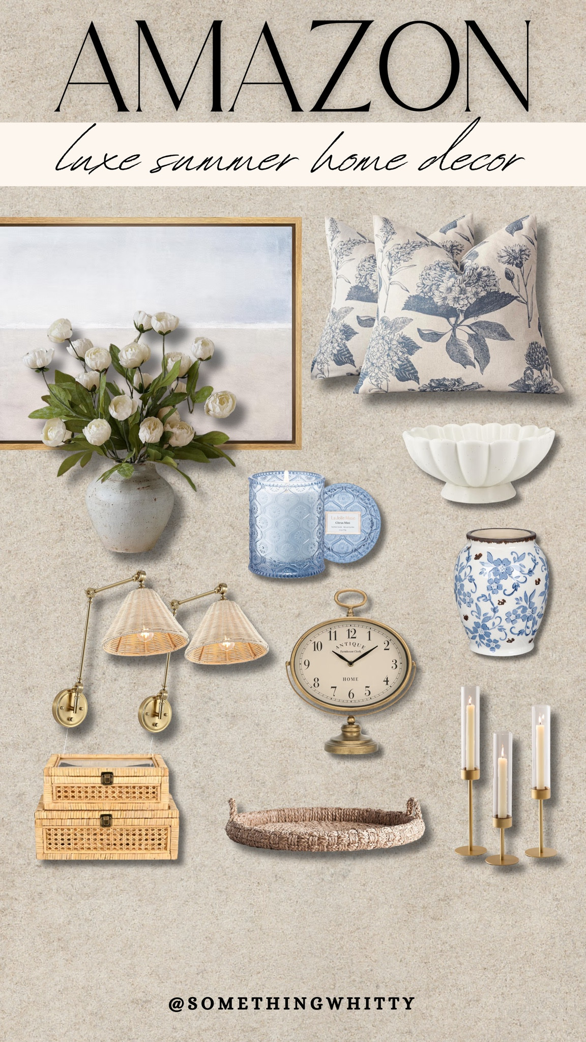 A touch of luxury to elevate any space. Loving this summer home decor collection from Amazon! Perfect for creating a serene ambiance. #homedecor #luxury #amazonfinds #summerdecor

#LTKSeasonal #LTKHome