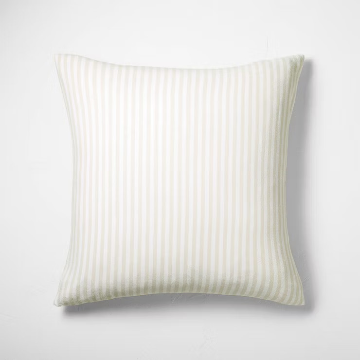 Heavyweight Linen Blend Stripe Pillow Sham - Casaluna™ | Target
