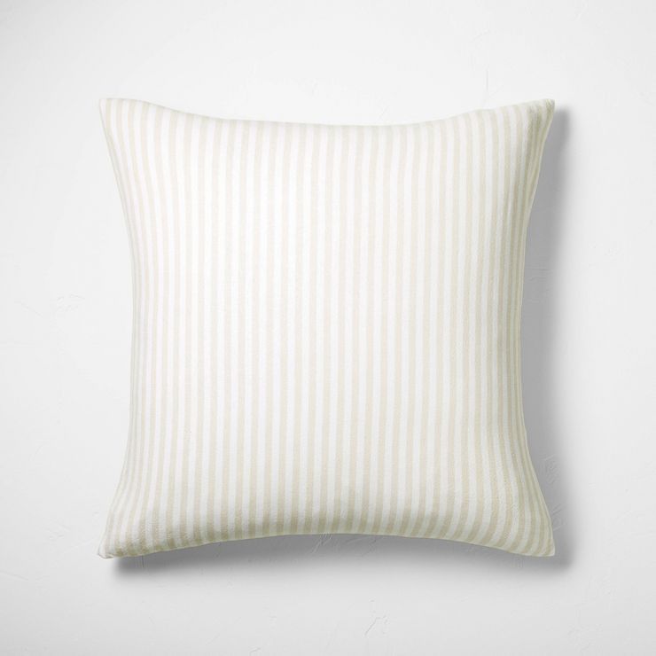 Heavyweight Linen Blend Stripe Pillow Sham - Casaluna™ | Target